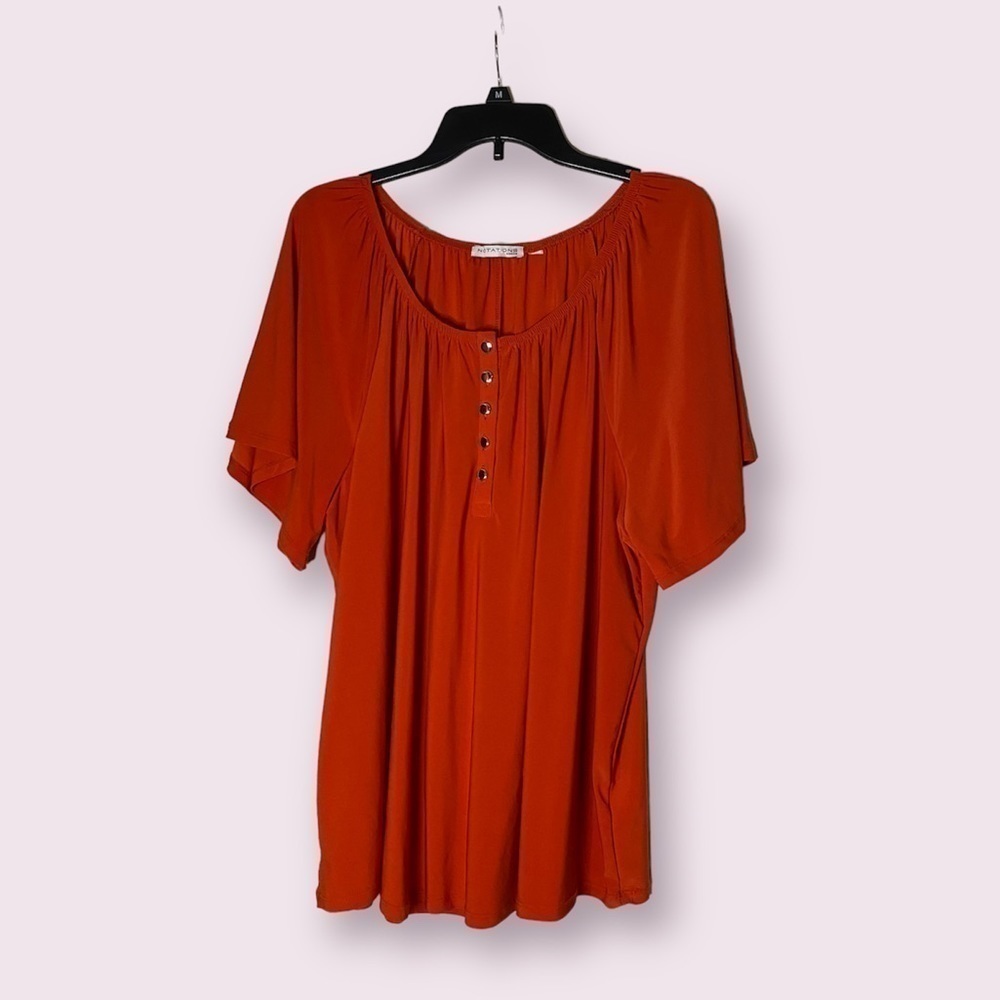 Notations Woman Short Sleeve Blouse